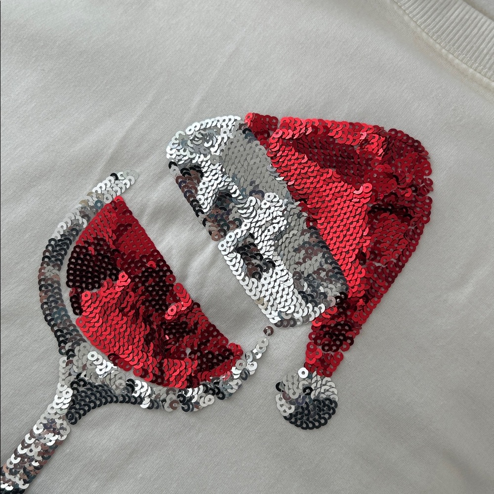 Philosophy Santa Hat/Wine Sweatshirt - Picture 5 of 7